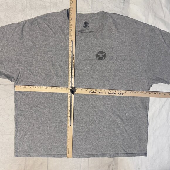 Hooey Cowboy Tonal Headdress Gray Graphic Tshirt - 2XL - Picture 5 of 5